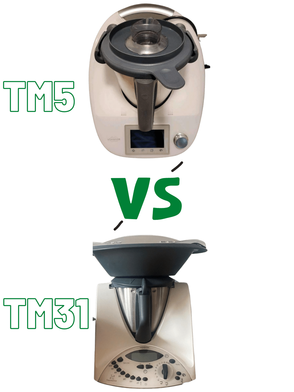 Thermomix® TM31, TM5 und TM6 – das sind die Unterschiede